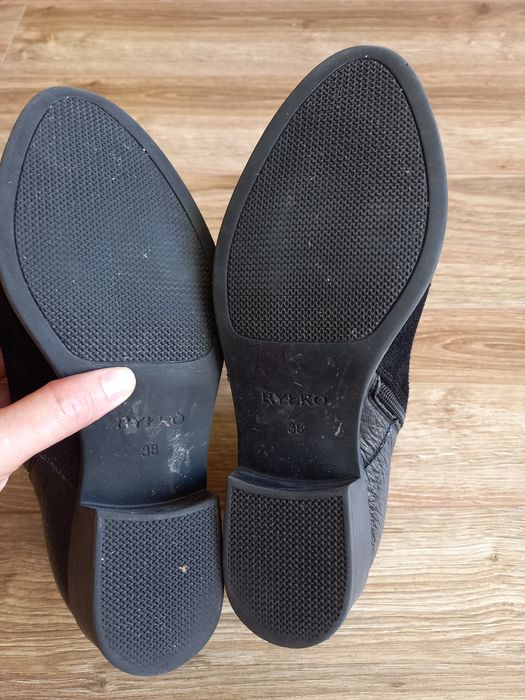 Skórzane buty Ryłko