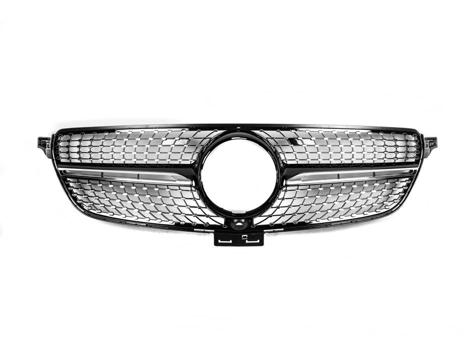 Mercedes GLE/ML W166 Тюнінг решітка Diamond Black (GLE) Без камери