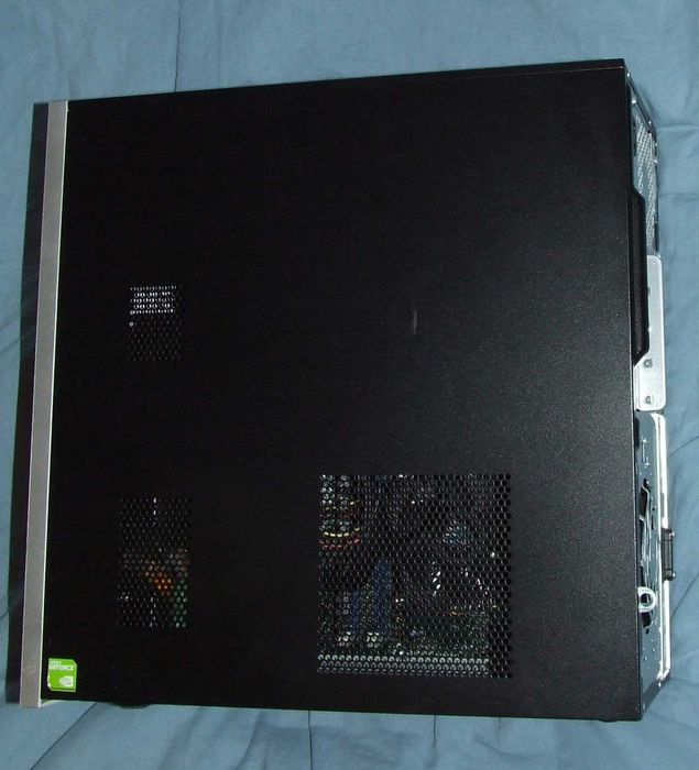 Mini komputer HP AMD 4x 3,4GHz ssd dvdrw czytnik 3w1 wifi win 10