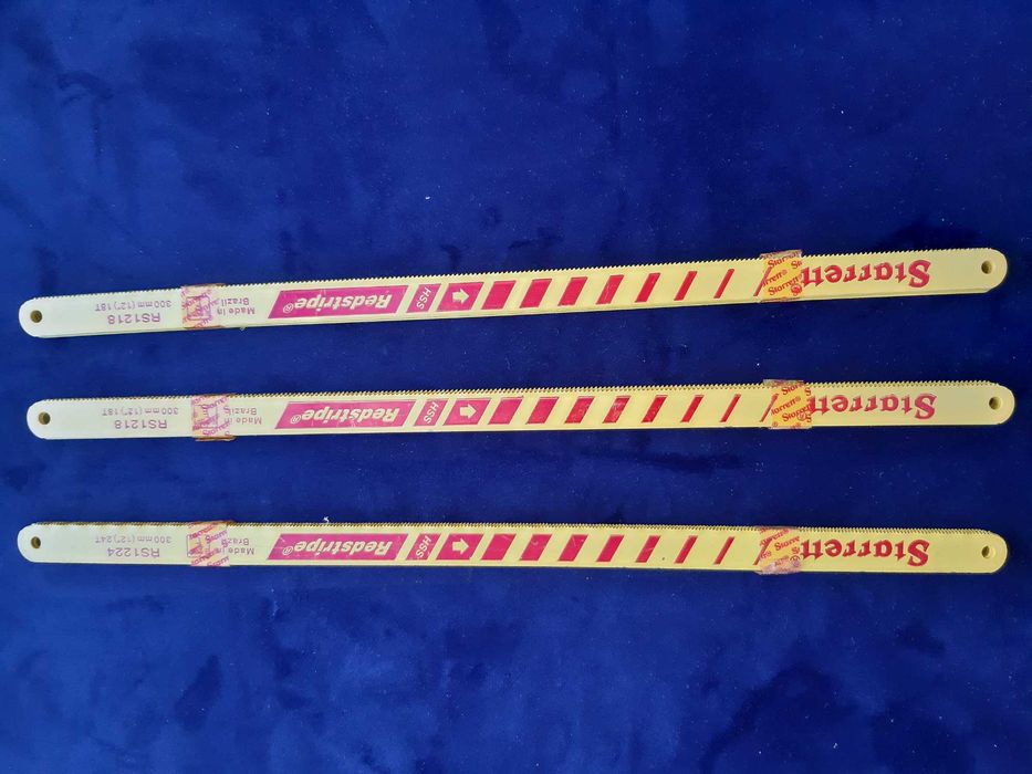 Brazylijskie Brzeszczoty Starrett Redstripe HSS 300mm