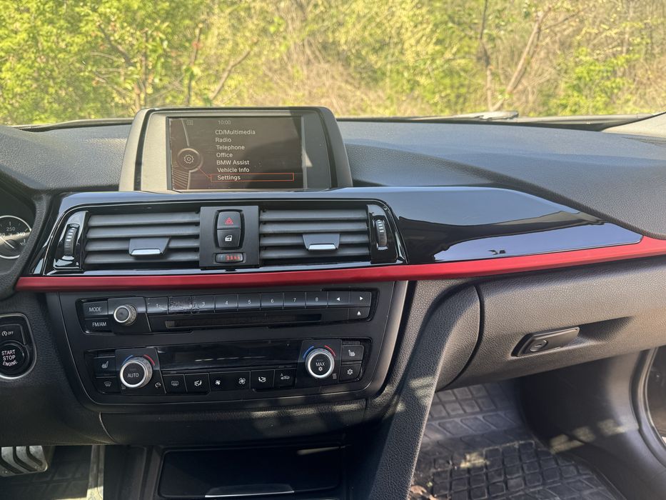 Накладки Интерьера Декор салона BMW F30 F32 F34 F36 SPORT Full Black