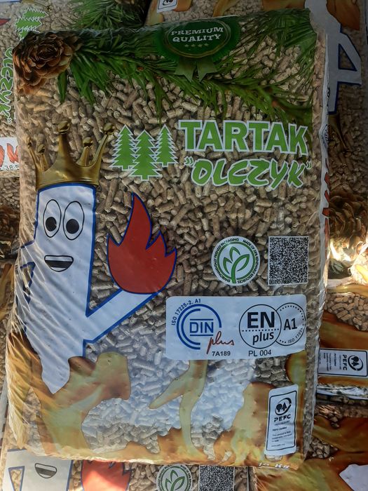 Pellet WOODER worki 15kg Certyfikowany ENplus A1 Tani i dobry:)