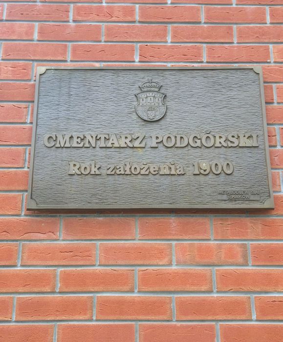 Grób dwa miejsca Cmentarz Podgórski Kraków Podgórze - Więcej