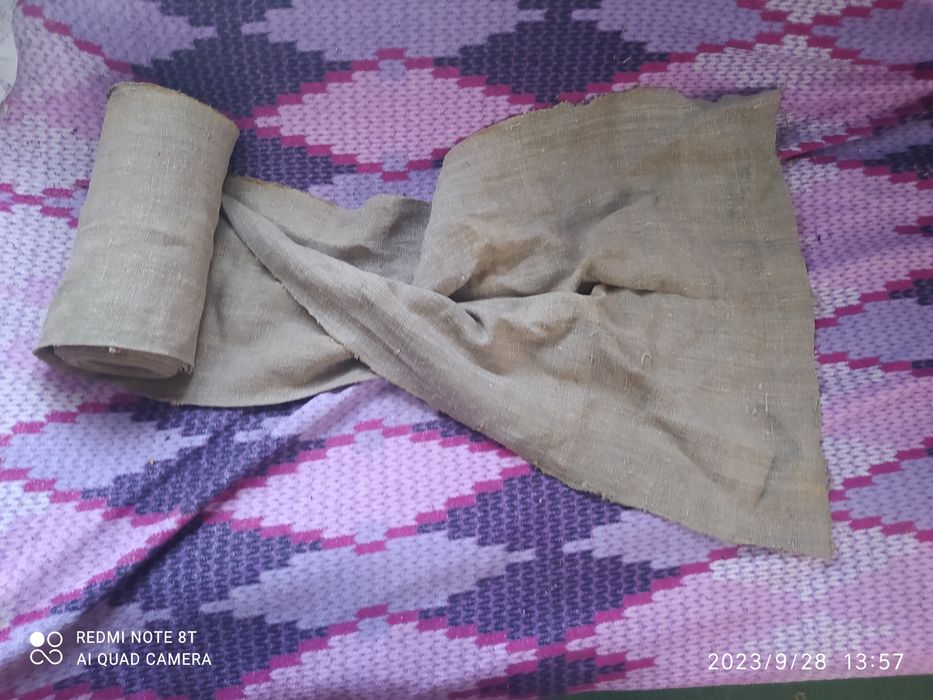Полотно домотканне, лляне