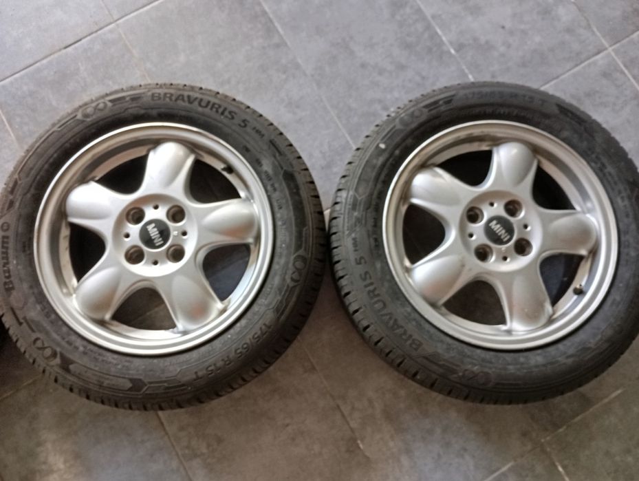 Jantes e pneus mini Cooper One