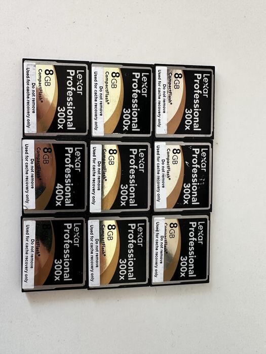 Карта памяті Compact Flash 1-2-4-8Gb