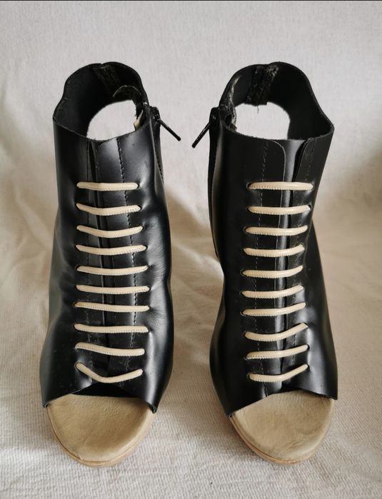 Tiger Of Sweden stylowe sandały botki na obcasie 38