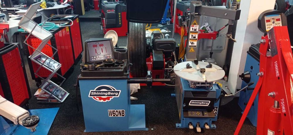 Комплект обладнання шиномонтажне, шиномонтажий станок, БУ нове  2000$