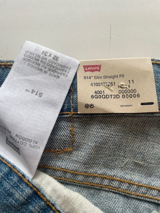 Levis 514, 32x34, оригінал