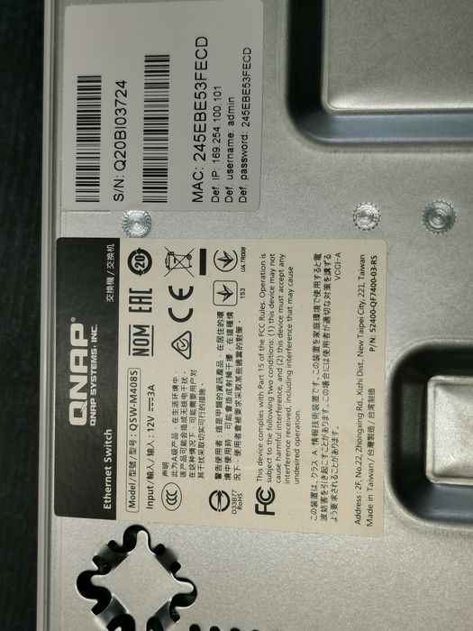 Switch Qnap QSW-M408S