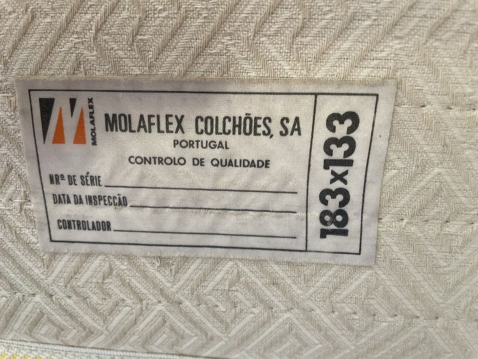 Colchão e Sommier Molaflex 195x95
