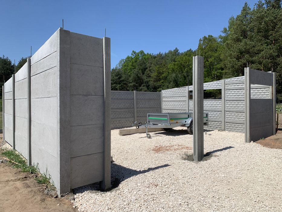 Garaże betonowe ,wiaty