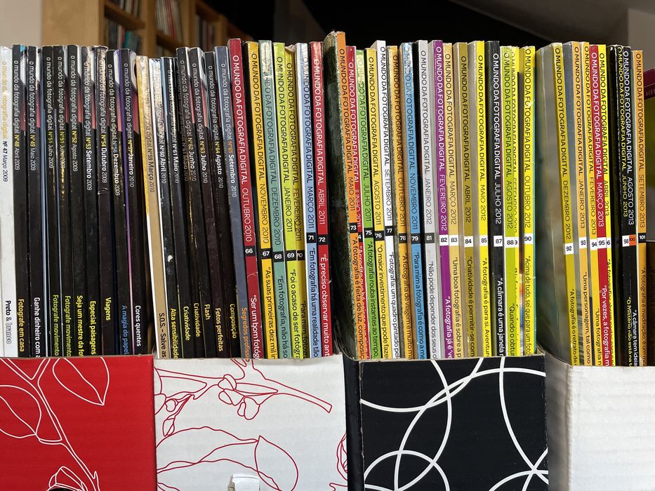 NOVO PREÇO Revistas O Mundo da Fotografia Digital + extras