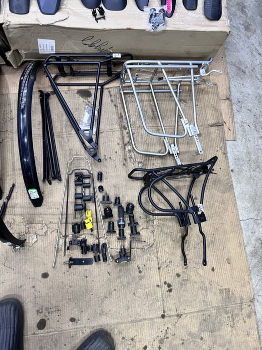 вело крылья болотники багажники подношки  подсиделы рули выносы седла