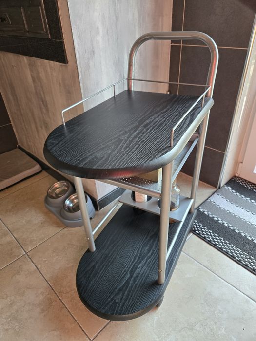 Carrinho de Apoio / Carrinho Bar com Rodas – Design Moderno