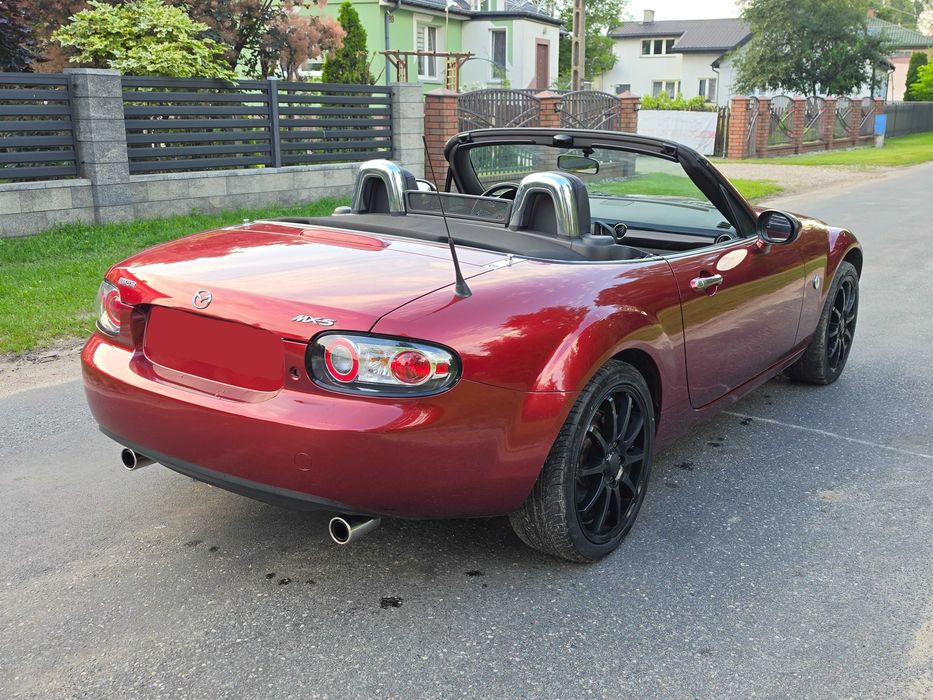 Mazda MX5 NC 2006r tylko 76tys km. Skóra, Navi, Bez kropki rdzy.