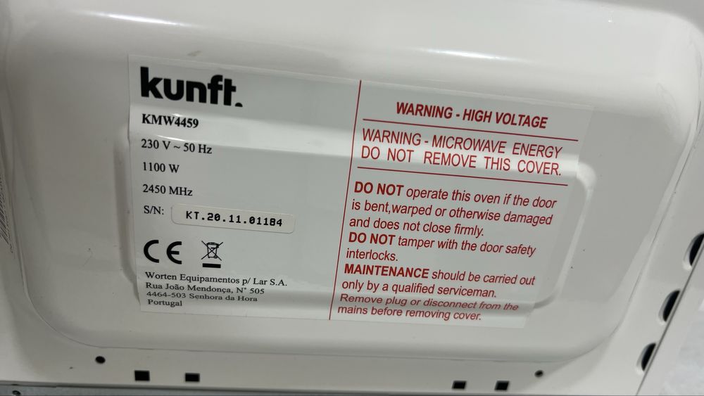 Microondas Kunft