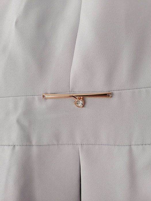 Sukienka szara siwa 42