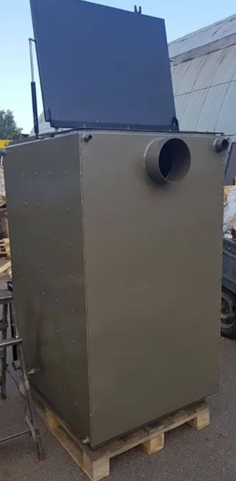 Твердотопливный котёл Холмова Бизон 55 кВт. Кирша. Котёл на дровах