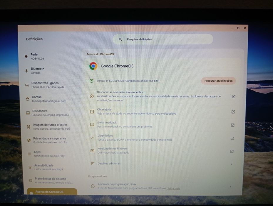 ASUS CX1700CK Chromebook 17,3”  Como novo