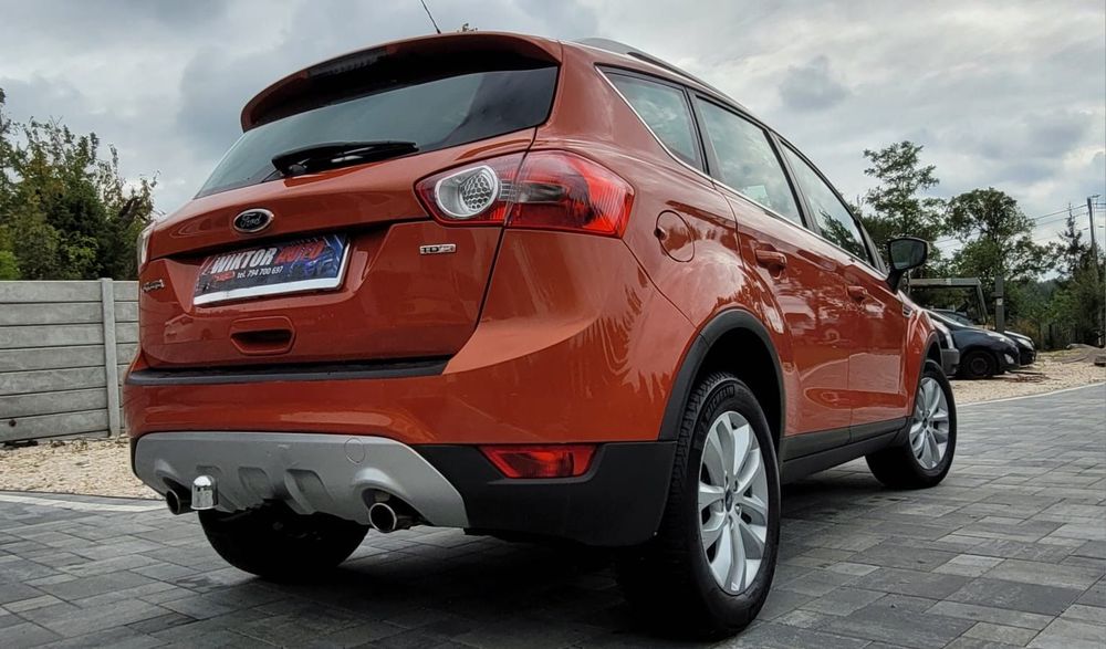 Ford Kuga MK1#2.0#140km#TITANIUM#4x4#NAVI#Panorama#Oryginał Lak#Nowe opony#