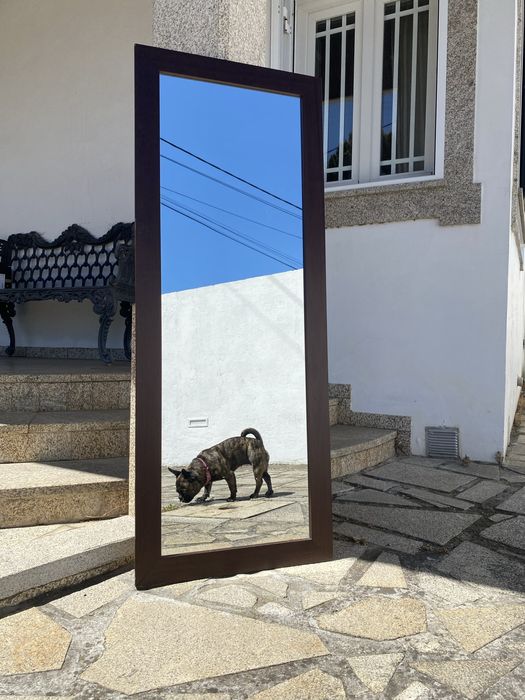 Espelho de Parede – Moldura Castanha