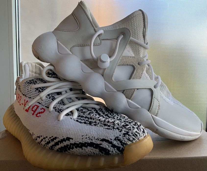 Кроссовки Adidas Y-3, Yeezy Boost 350. Оригинал с коробками 40 р.