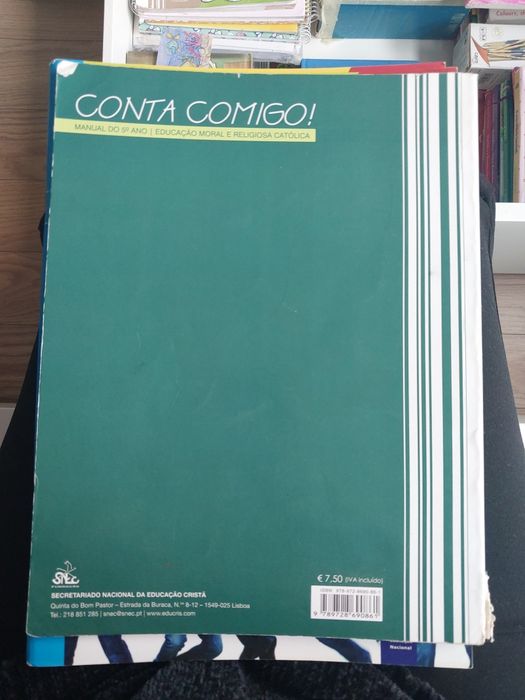 Conta comigo - manual EMRC 5° ano