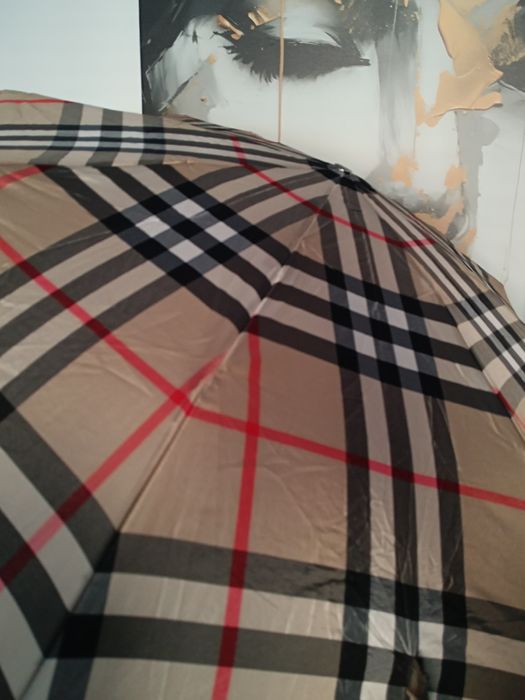 Burberry składana parasolka w kratę Burberry