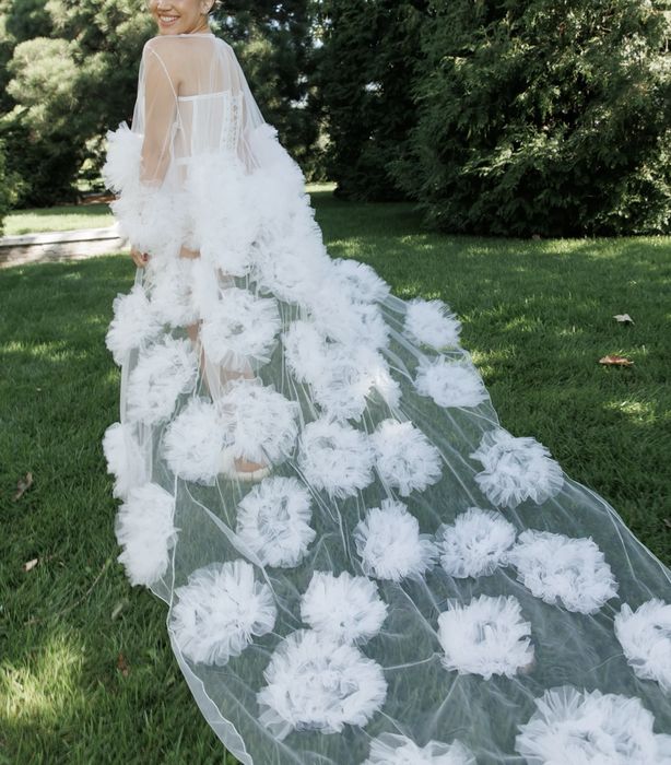 Продам свою свадебную накидку