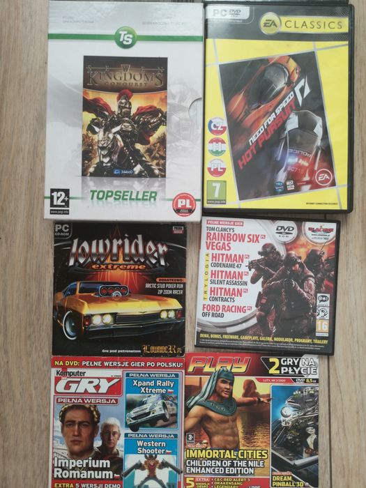 Sprzedam gry na PC w zestawie lub pojedynczo