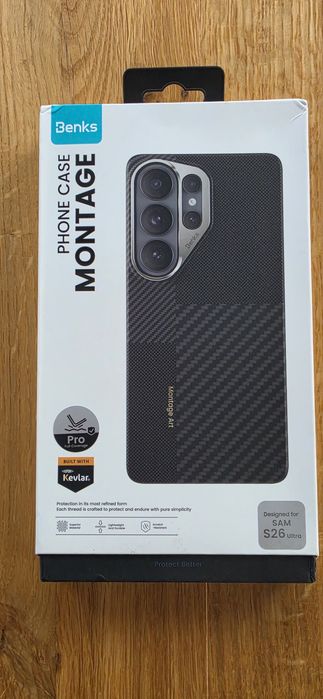 Etui Benks Kevlar Samsung Galaxy S26 Ultra.