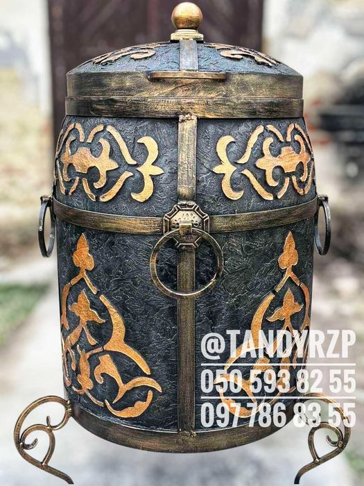 ТАНДИР Фарід 80 літрів із шамотної цегли. Купити Тандири. ТАНДЫР 80 л