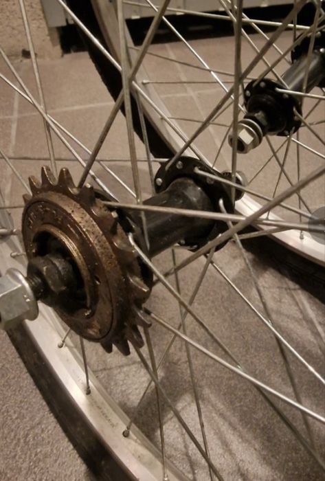 bmx  rodas completas eixo 10mm