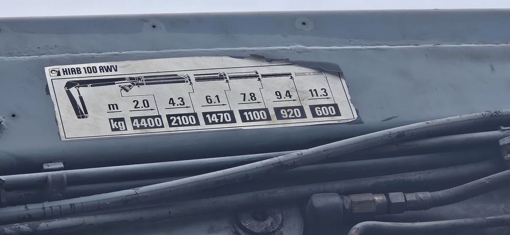 Hiab 100 кран маніпулятор HIAB не palfinger fassi atlas