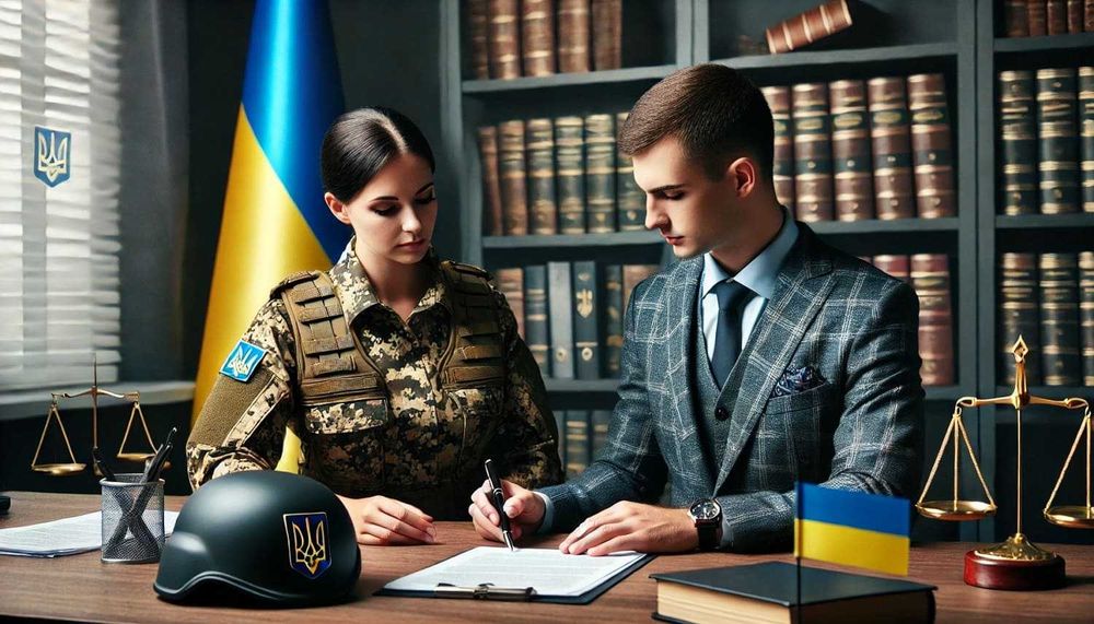Послуги адвоката з військових справ.