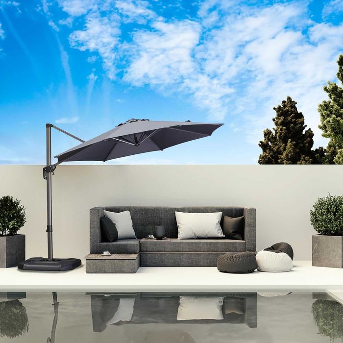 Nowy parasol ogrodowy / parasolka / obrotowy /300cm/PURPLE LEAF !A871!