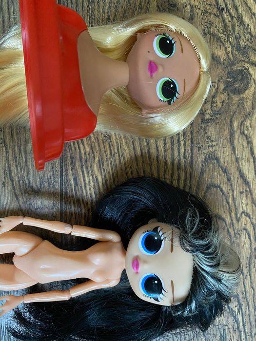 Шарнирная кукла лол лялька lol голова для причесок