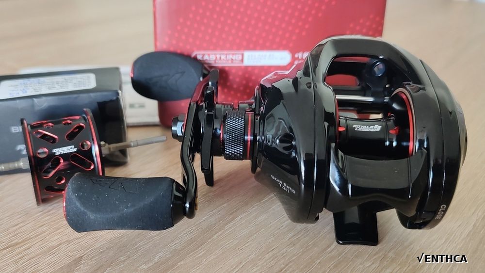 NOWY multiplikator Kastking Royale Legend II 7,2:1 LH + szpula BFS