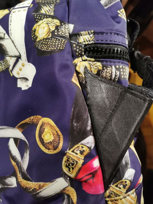 Рюкзак Versace синій