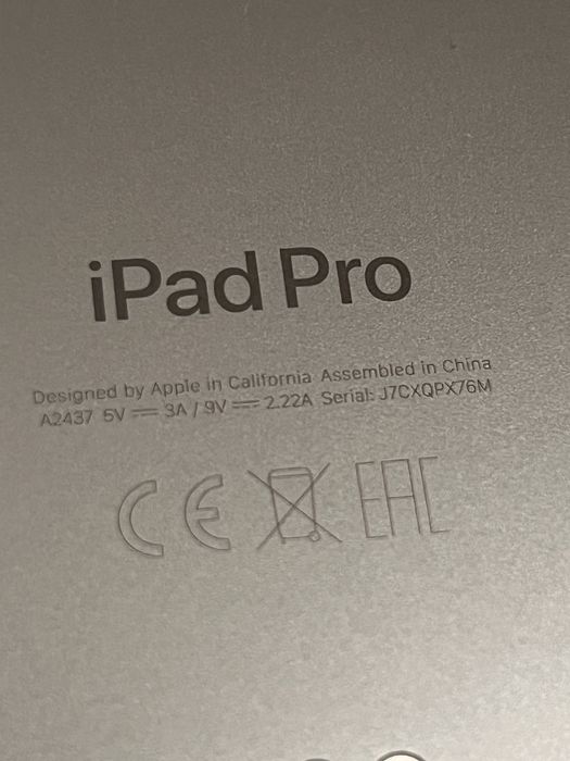 Apple iPad Pro 12.9” M2 2TB 5G Cellular + Apple Pencil