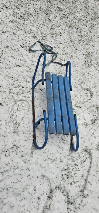 Sanki metalowe jednoosobowe