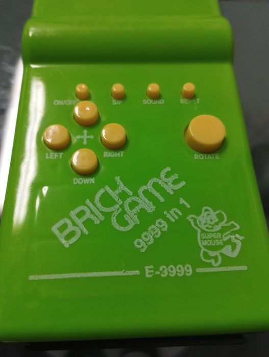 Jogo brick game, novo