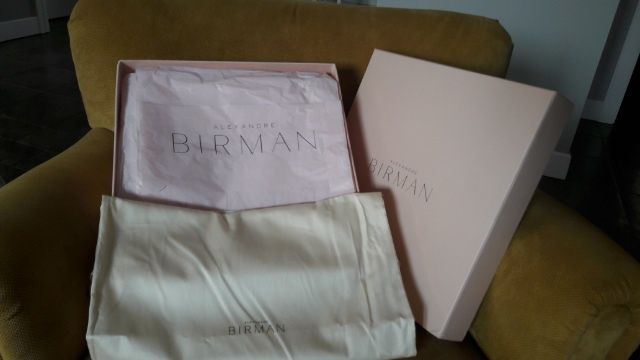 Kozaczki skórzane  Alexsandre Birman - czarne