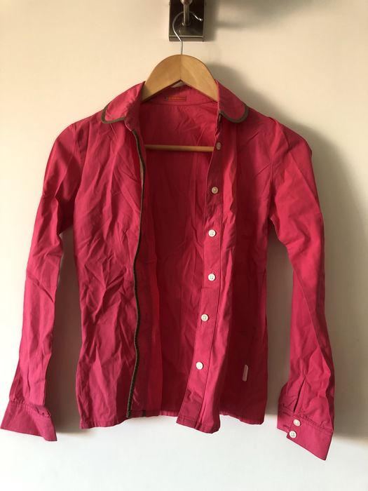 Blusa de menina da cenoura tamanho 12 anos