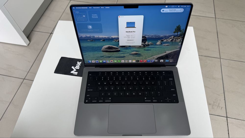 MacBook Pro 14 2021 M1 Pro 16/512Gb Space Gray Повноцінний без блокувань 830€