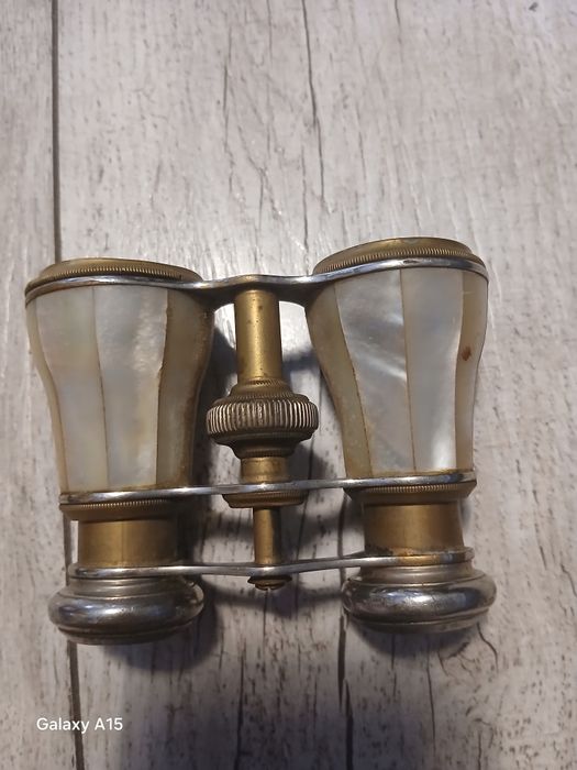 Lornetka  lata -20te masa perłowa #antyk