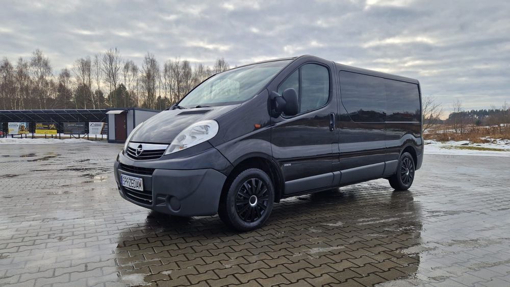 Opel VIVARO L2H1  2.0CDTI 115KM Długi Klima Elektryka Dubel Kabina 6os Brygadówka Klapa