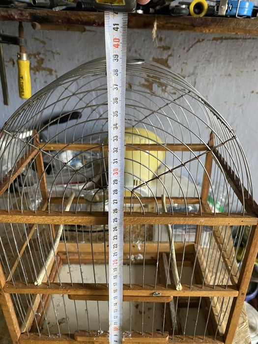 Клетка для птичек, ручной работы