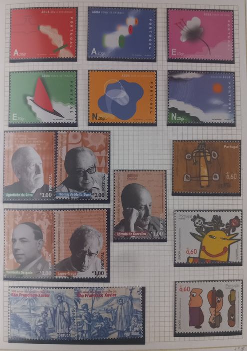 Selos portugueses filatelia